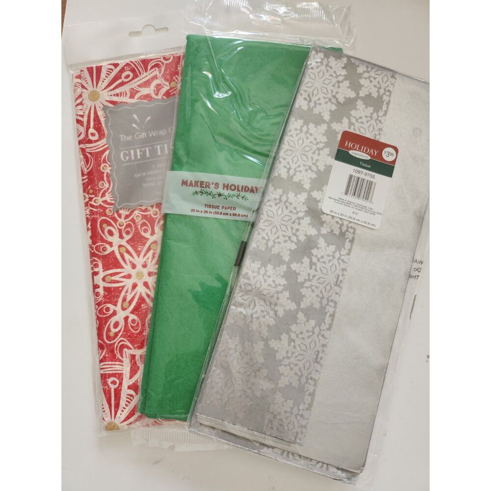 Holiday Gift Bag Tissue Wrap B19